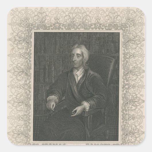 ジョン・ロック スクエアシール (正面)