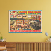 ジョン・ロビンソン最大の、最も完全な不気味な キャンバスプリント (インサイチュ (リビング))