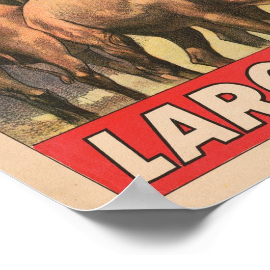 ジョン・ロビンソン最大の、最も完全な不気味な ポスター (角)