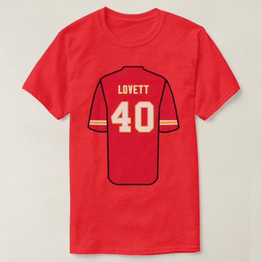 ジョン・ロヴェット・ジャージー Tシャツ (デザイン正面)