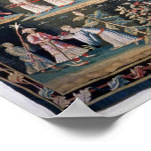 ジョン・ヴァンのChinoiserieスタイルのタペストリー ポスター (角)