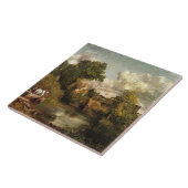 ジョン・巡査 – 白馬 タイル (側面)