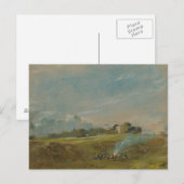 ジョン・巡査 – Hampstead Heath、焚き火 ポストカード (正面/裏面)