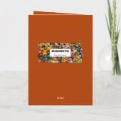 ジョン、40歳の誕生日おめでとう カード (裏面)