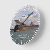 ジョン・D・リッチ時計 ラウンド壁時計 (傾斜)