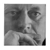 ジョン・Fの写真ケネディ タイル (正面)