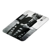 ジョン・F・ケネディの写真2 マグネット (左側)