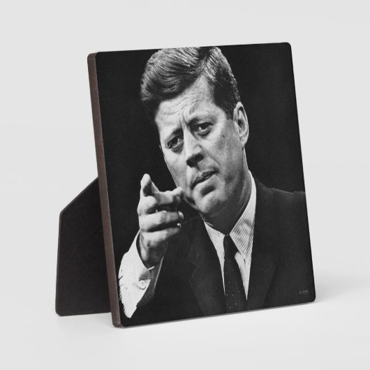 ジョン・F・ケネディの写真3 フォトプラーク (正面)