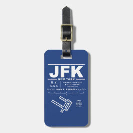 ジョン・F・ケネディ国際空港 JFK 荷物タグ ラゲッジタグ