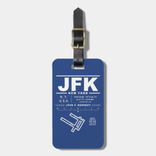 ジョン・F・ケネディ国際空港 JFK 荷物タグ ラゲッジタグ