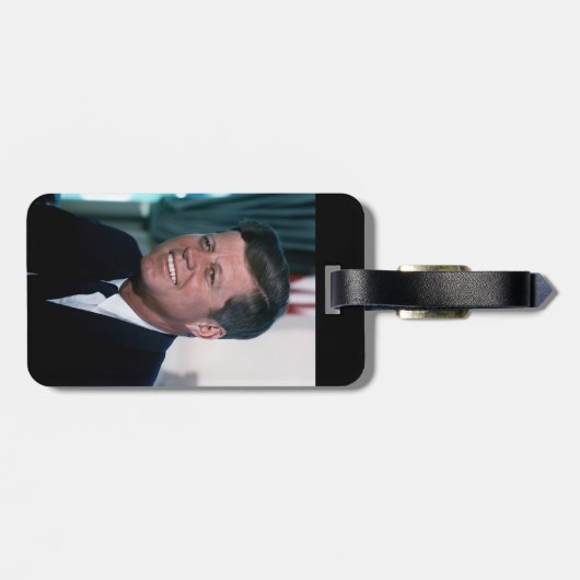 ジョン・F・ケネディ大統領執務室 ラゲッジタグ (裏面横)