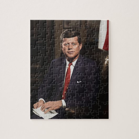 ジョン・F・ケネディ大統領 ジグソーパズル (縦)