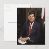 ジョン・F・ケネディ大統領 ポストカード (正面/裏面)