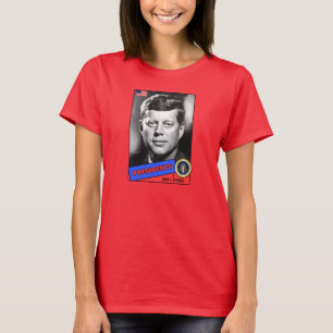 ジョン・F・ケネディ野球カード Tシャツ
