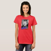 ジョン・F・ケネディ野球カード Tシャツ (正面フル)