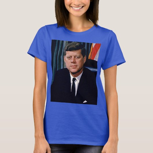 ジョン・F・ケネディ・ウォメンズ大統領 Tシャツ (正面)