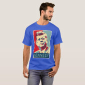 ジョン・F・ケネディ オバマスタイル Tシャツ (正面フル)