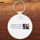 ジョン・F・ケネディ キーホルダー (正面)