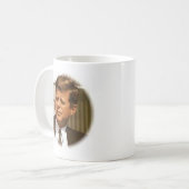 ジョン・F・ケネディ コーヒーマグカップ (正面左)