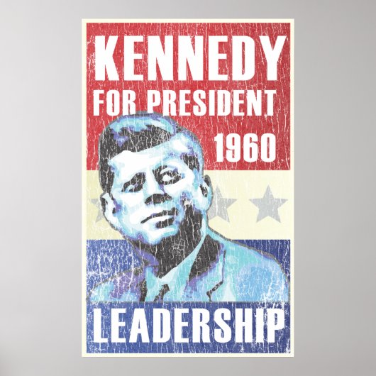 ジョン・F・ケネディ・ヒストリック大統領のス ポスター (正面)