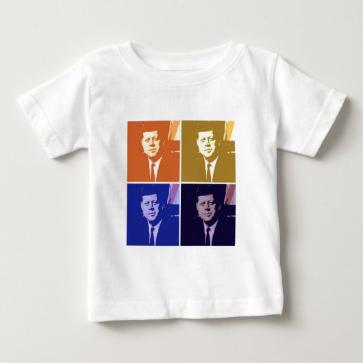 ジョン・F・ケネディ ベビーTシャツ (正面)