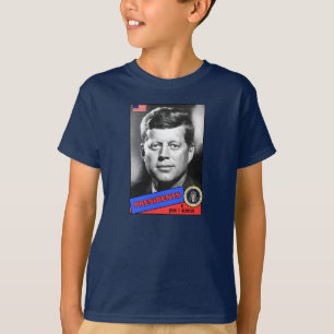 ジョン・F・ケネディ ベースボールカード Tシャツ