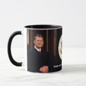 ジョン·G·最高裁ロバーツ-米国最高裁 マグカップ (左)