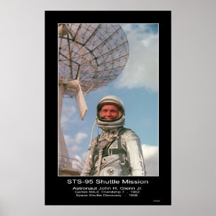 ジョン・H・グレン・ジュニア宇宙飛行士 ポスター