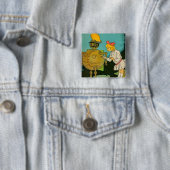 ジョン・R・ニールの「ドロシーがナンバーワンを巻き上げた」 缶バッジ (インサイチュ)