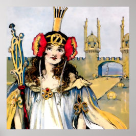 ジョン・R・ニール著「オズのオズマ」 ポスター