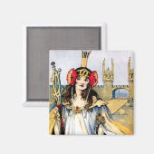 ジョン・R・ニール著「オズのオズマ」 マグネット (正面/裏面)