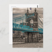 ジョンAルーブル吊り橋2 ポストカード (正面/裏面)