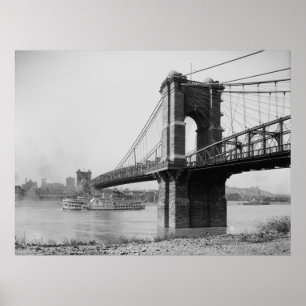 ジョンA. Roeblingの吊り橋 ポスター