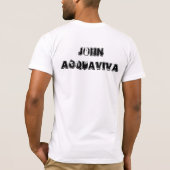 ジョンAcquaviva 10 -限定版のTシャツ Tシャツ (裏面)