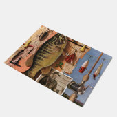 ジョンAtherton著魚釣りの静物画 ドアマット (アングル)
