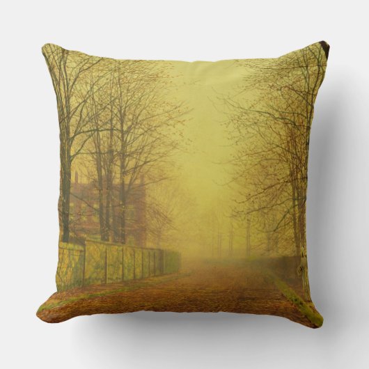 ジョンAtkinson Grimshaw |の夕焼け、c.1884 (油 クッション (正面)