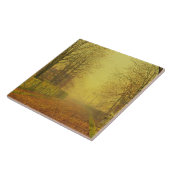 ジョンAtkinson Grimshaw |の夕焼け、c.1884 (油 タイル (側面)