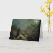 ジョンAtkinson Grimshaw |の炉の谷 カード (黄色い花)