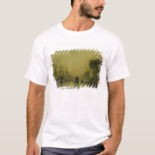 ジョンAtkinson Grimshaw  リヴァプールの波止場の習慣H Tシャツ