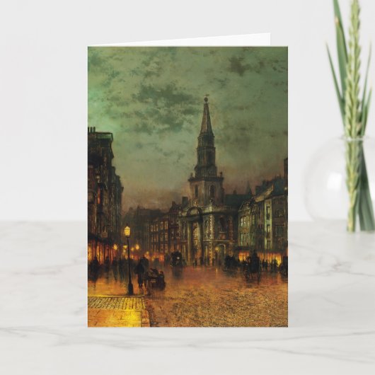 ジョンAtkinson Grimshaw- Blackmanの通り、ロンドン カード (正面)