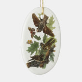 、ジョンAudubon鞭貧し セラミックオーナメント (右)