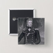 ジョンB.著刻まれるトマスMacdonough (1783-1825年) 缶バッジ (正面&裏面)