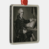 ジョンB. Forrが刻むジョンハンコックのポートレート メタルオーナメント (右)