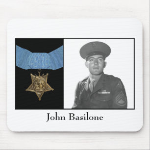 ジョンBasiloneおよび名誉勲章 マウスパッド