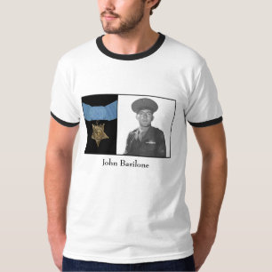 ジョンBasiloneおよび名誉勲章 Tシャツ