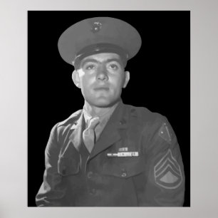 ジョンBasilone -- 受け手名誉勲章 ポスター