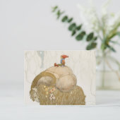 ジョンBauer -クリスマスのヤギ シーズンポストカード (スタンド正面)