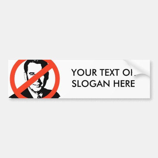 ジョンBoehner バンパーステッカー (正面)