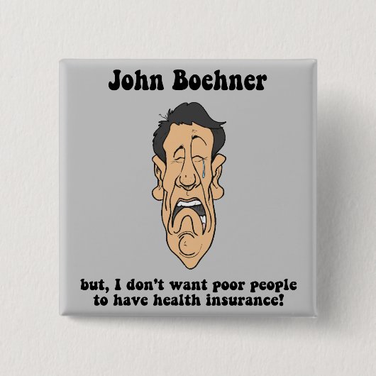 ジョンBoehner 缶バッジ (正面)