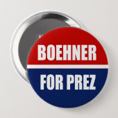 ジョンBOEHNER 2012年 缶バッジ (正面&裏面)